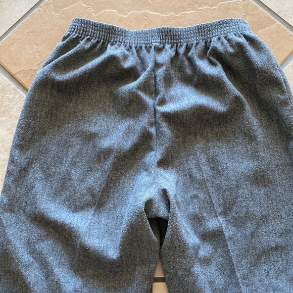 Gray vintage trousers pants - Picture 2 of 3